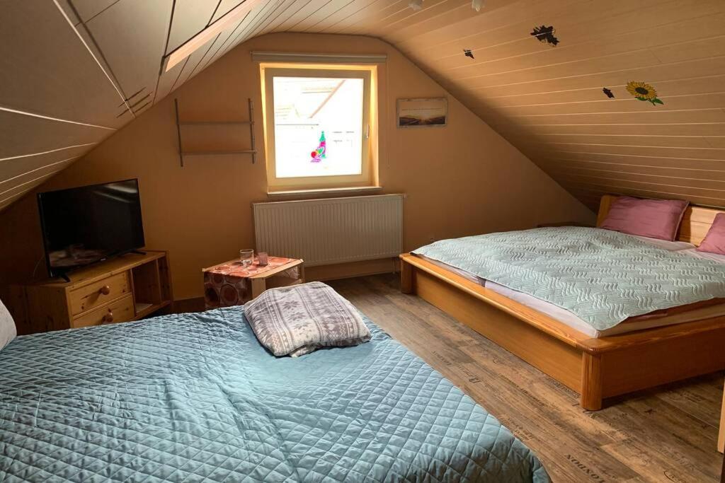 Die Gude Drobbe Stubb Ober-Abtsteinach Buitenkant foto